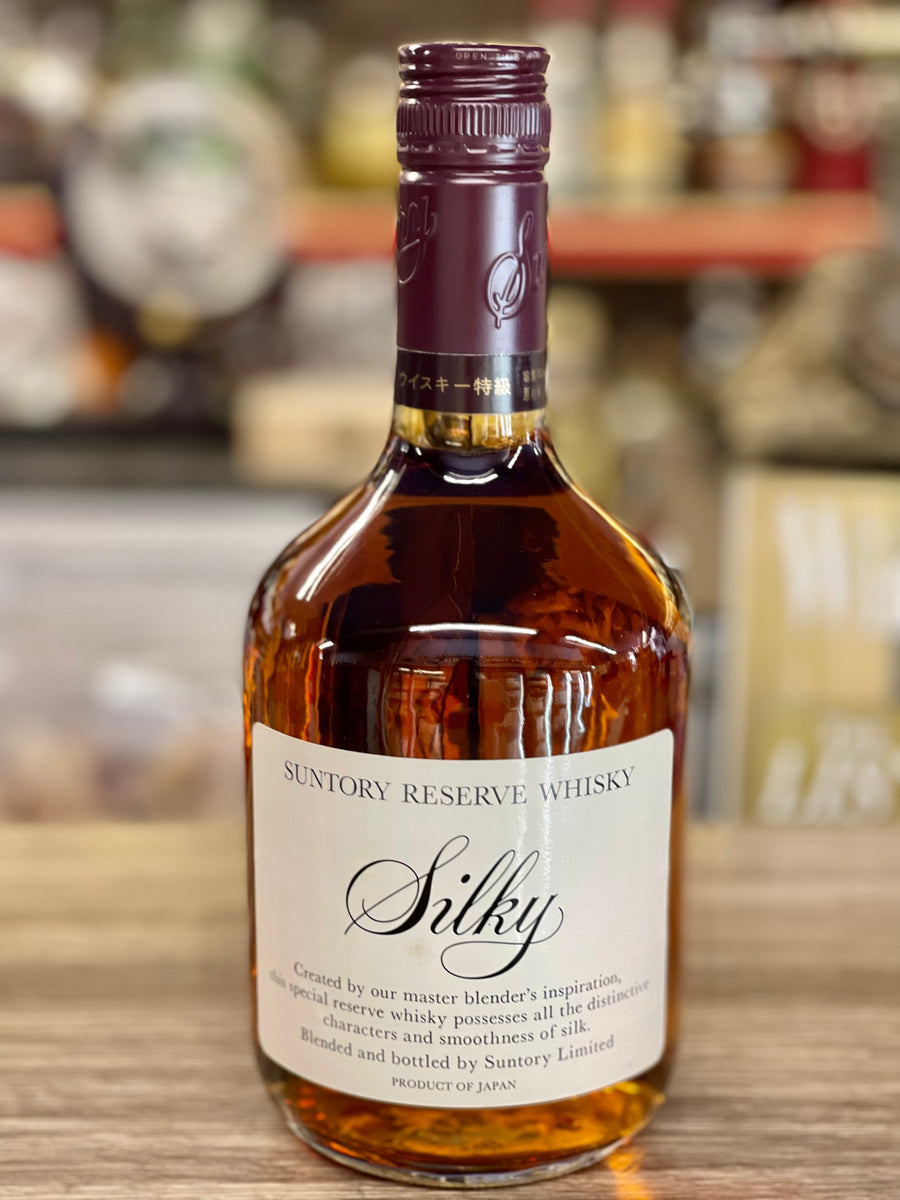 SUNTORY RESERVE WHISKY Silky サントリー リザーブ ウイスキー シルキー 特級 760ml 43％ 未開栓 古酒 X190671 Suntory Reserve Whisky Silky (with LP) | Japanese Whisky | Dekantā