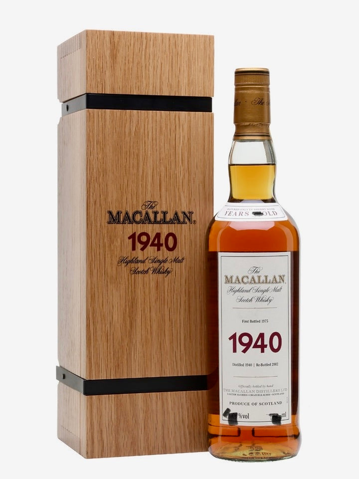 Macallan Fine & Rare Scotch Single Malt 1940