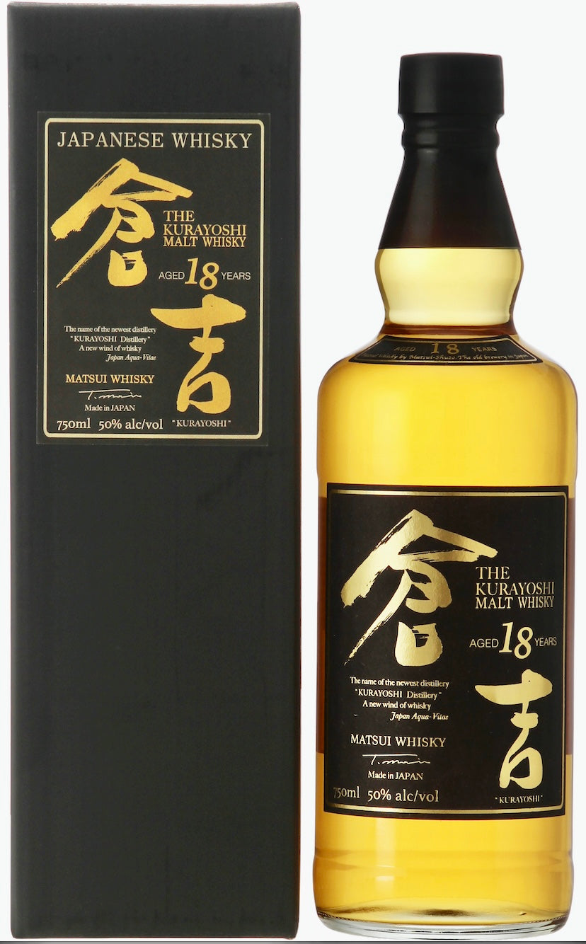 Matsui Shuzo 'The Kurayoshi' 18 Year Old Pure Malt Whisky