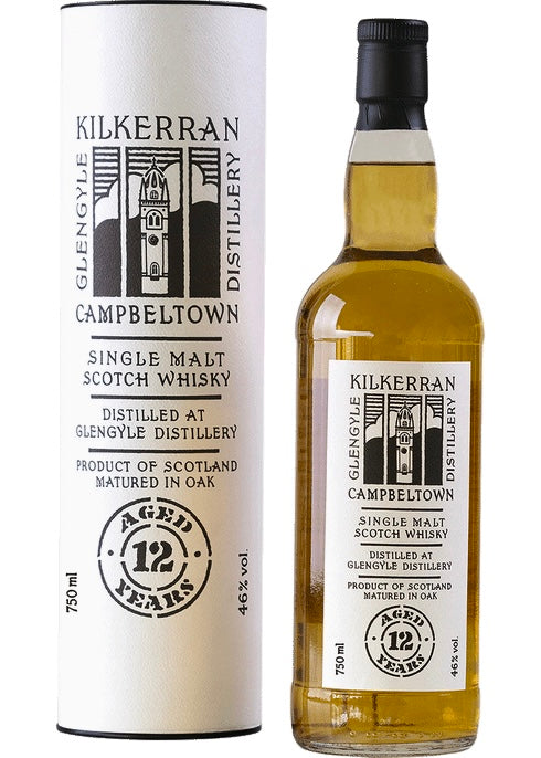 Glengyle Distillery Kilkerran 12 Yera Old Single Malt Scotch