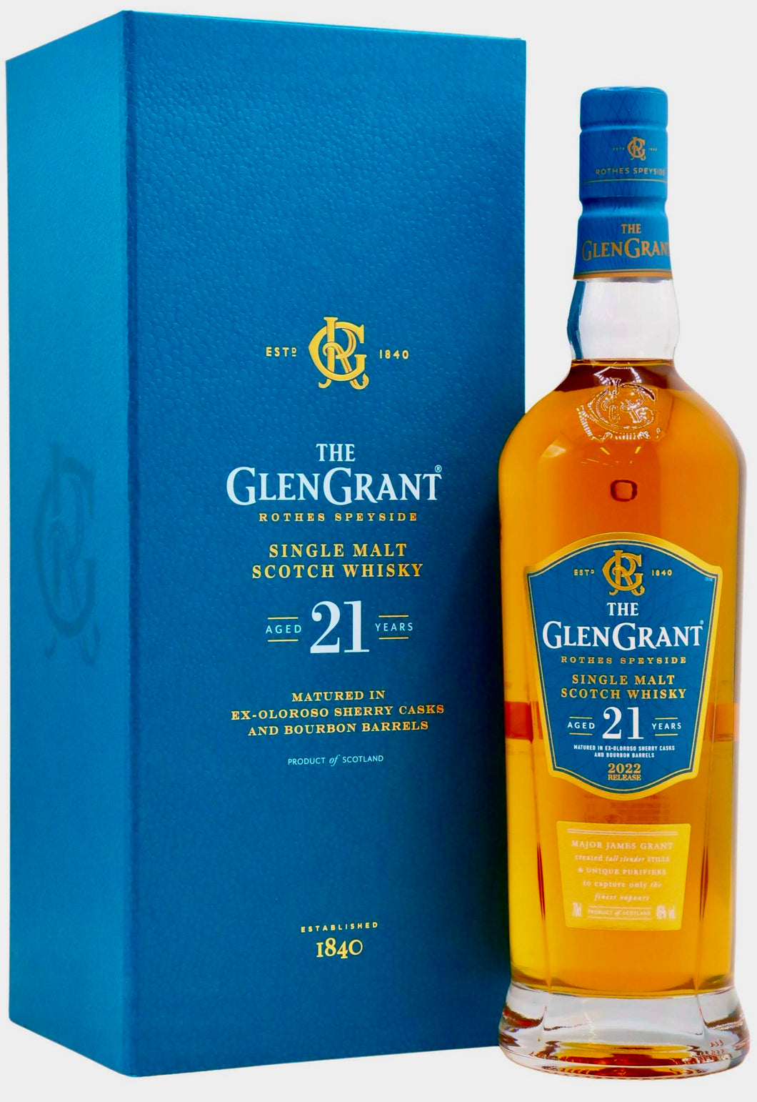 Glen Grant 21 Year Old Single Malt Scotch