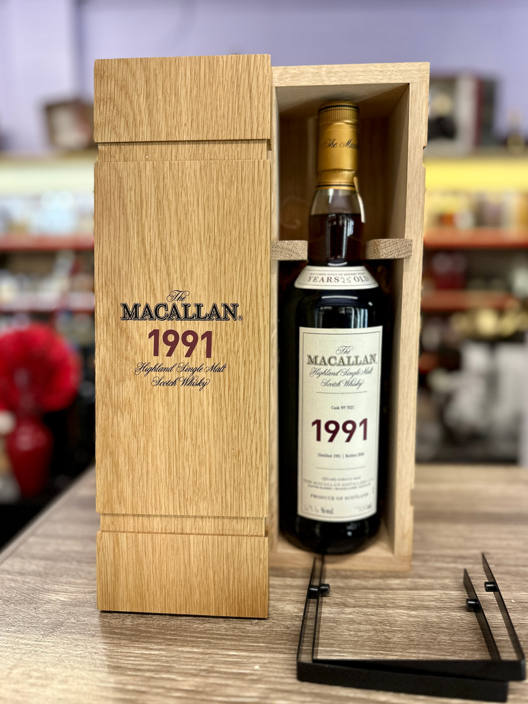 Macallan Fine & Rare 1991 Vintage Single Malt Scotch