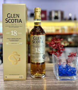 Glen Scotia 18 Year Old Single Malt Scotch