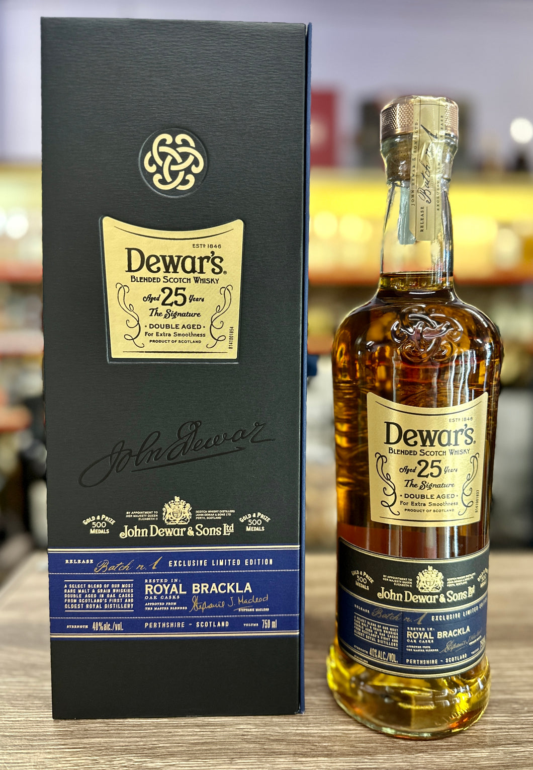 Dewar's Royal Brackla 25 Year Old Blended Scotch