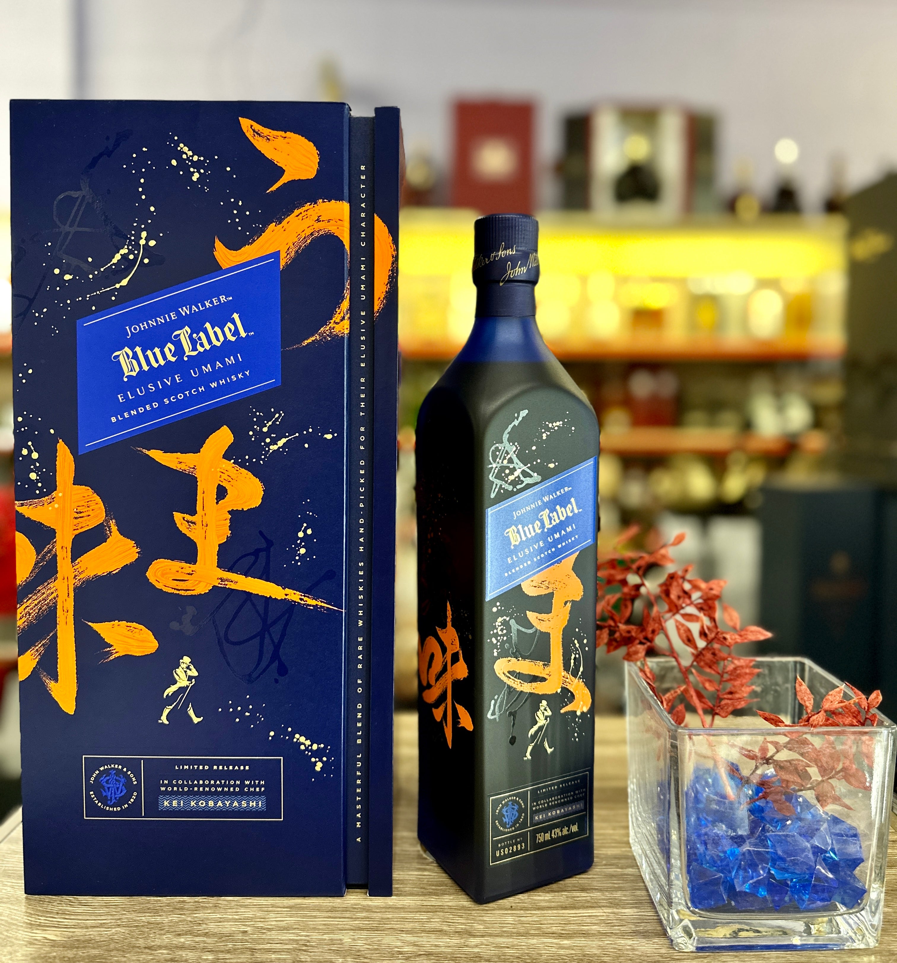 Johnnie Walker Blue Label Elusive Umami Blended Scotch – Valentine