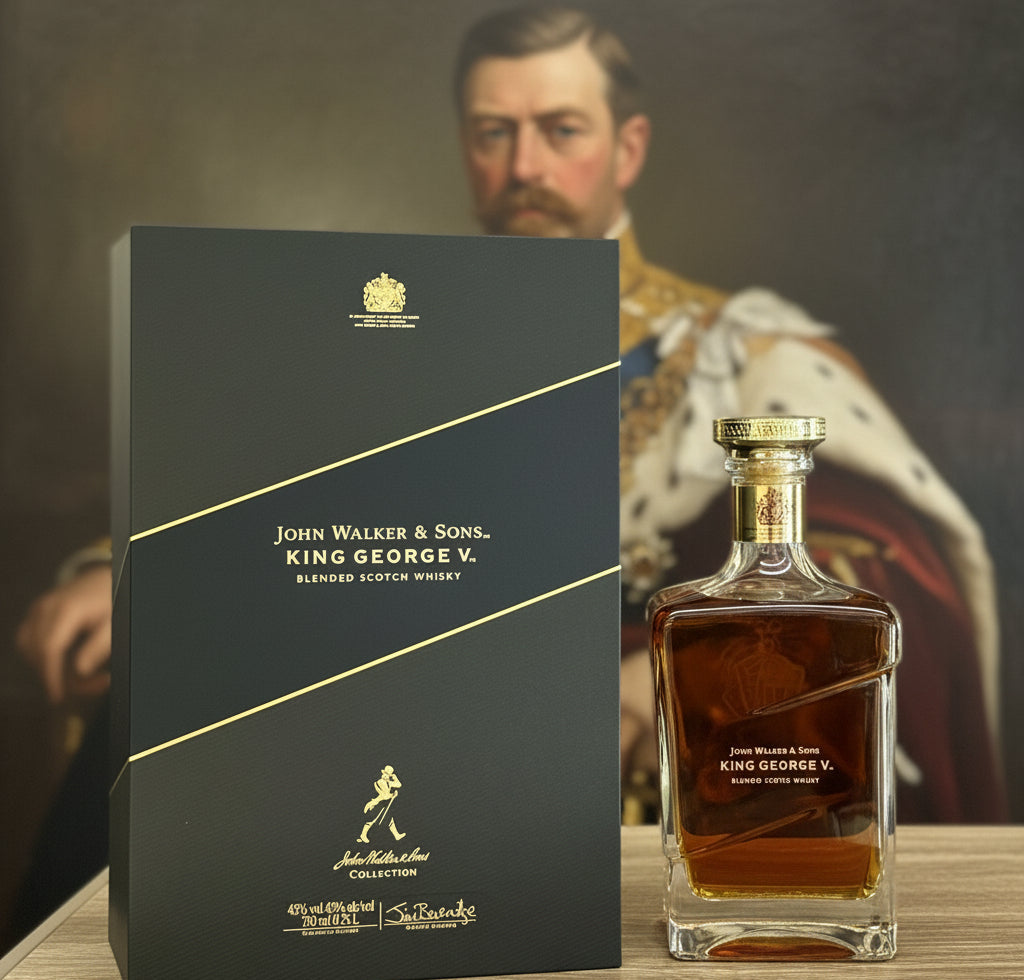 Johnnie Walker Blue Label King George V Edition Scotch – Valentine