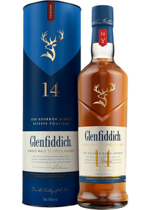 Glenfiddich Bourbon Barrel Reserve 14 Year Old Sigle Malt Scotch