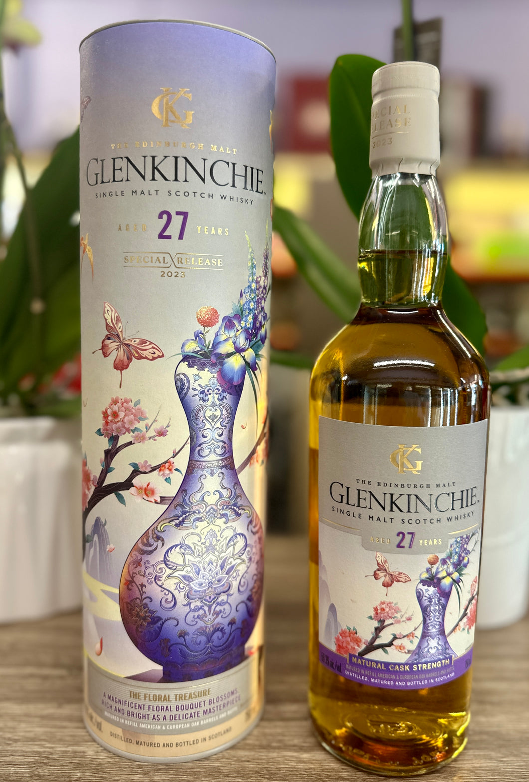 Glenkinchie Natural Cask Strength 27 Year Old Single Malt Scotch