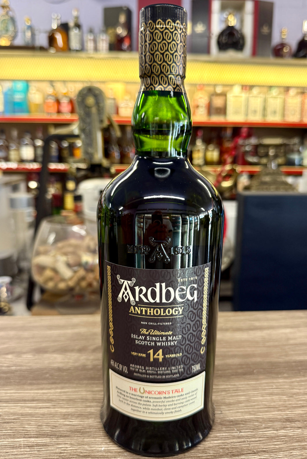 Ardbeg Anthology 'The Unicorn's Tale' 14 Year Old Single Malt Scotch