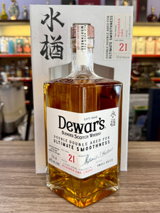 Dewar's 21 year Double Double Aged Mizunara Oak Cask