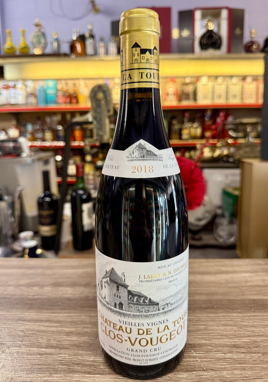 Labet & Dechelette Chateau de La Tour Clos de Vougeot Vieilles Vignes Grand Cru 2018