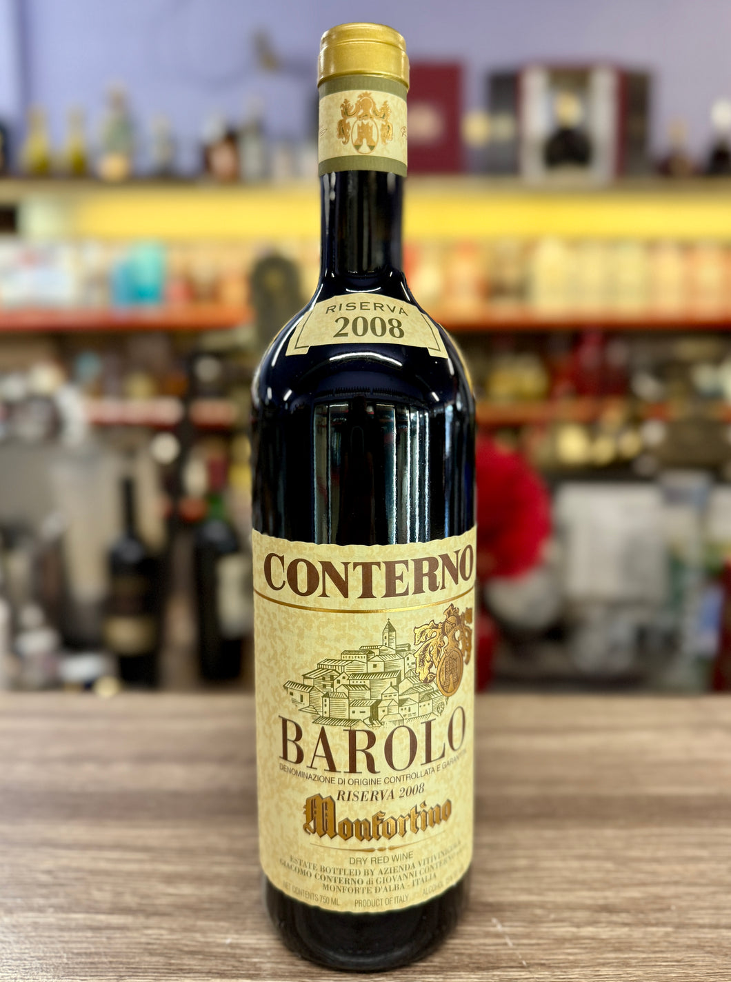 Giacomo Conterno Barolo Riserva Monfortino 2008