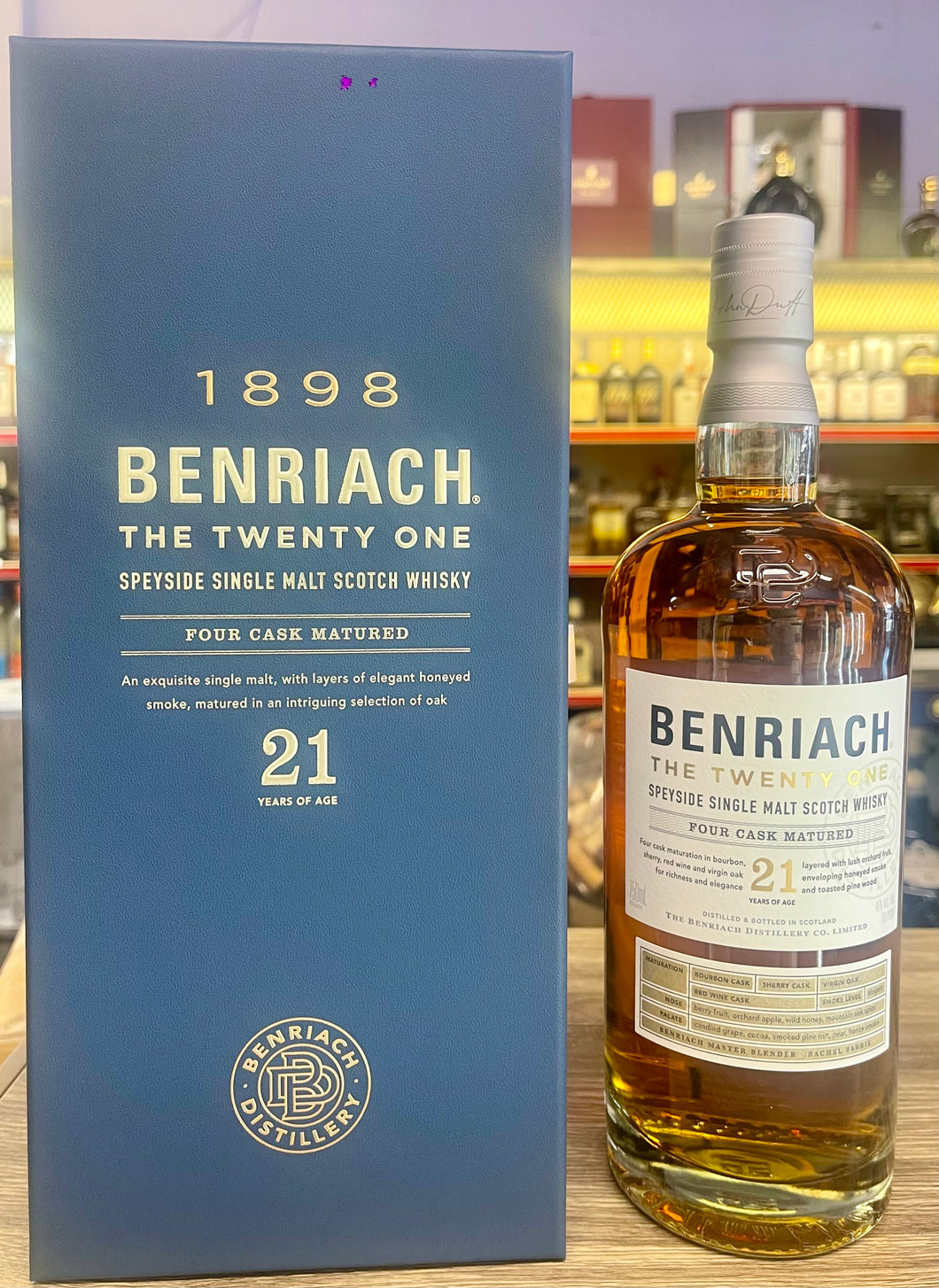 BenRiach Four Cask Maturation (21 Year Old) Single Malt Scotch