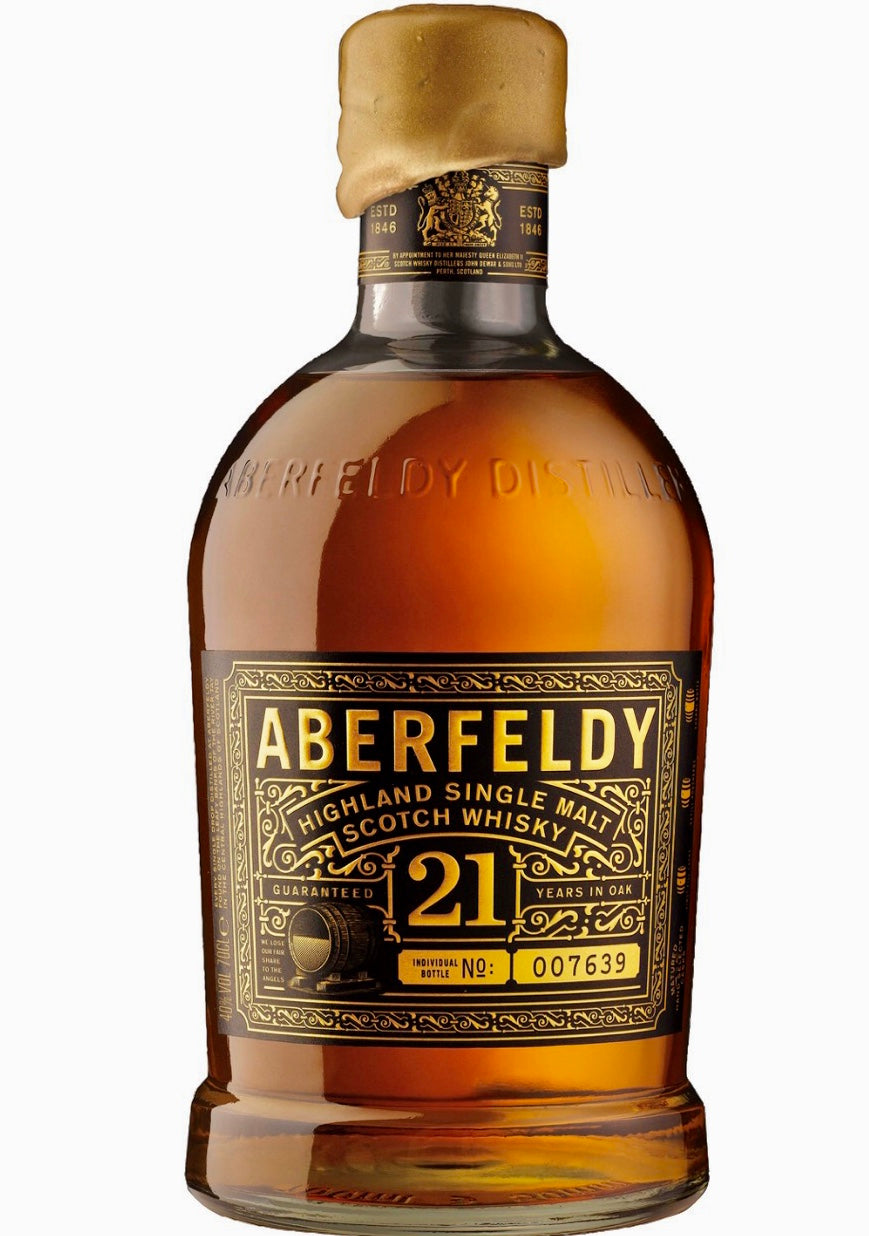 Aberfeldy 21 Year Old Single Malt Scotch