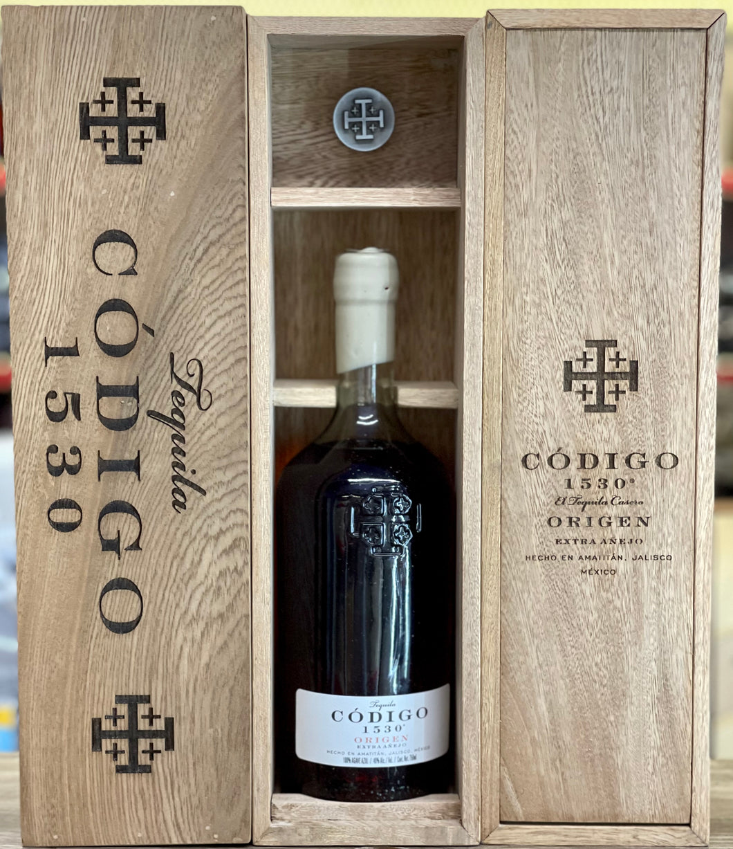 Order Código 1530 Origen Extra Añejo Tequila