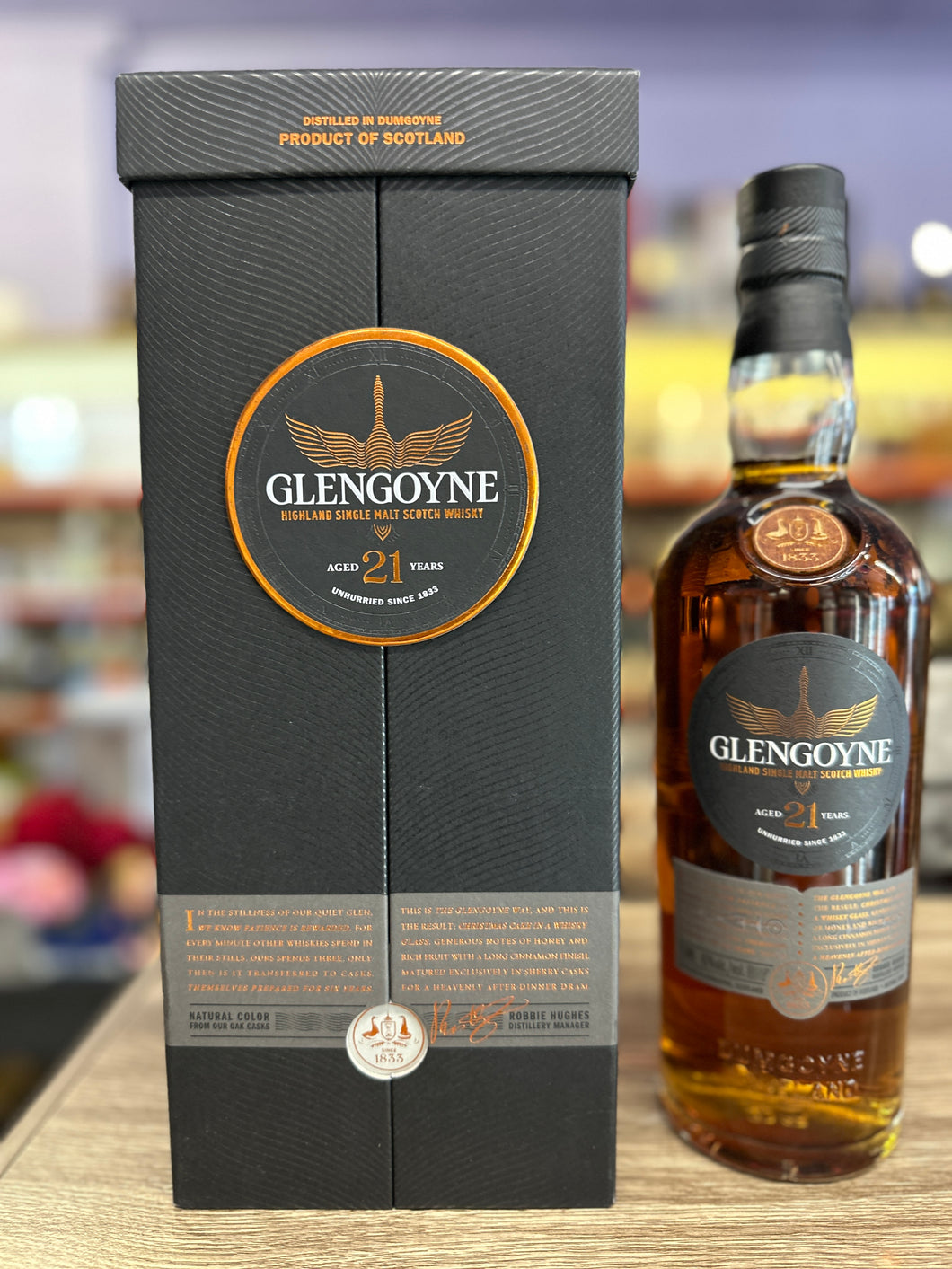 Glengoyne European Oak Sherry Butt 21 Year Old Single Cask Single Malt Scotch