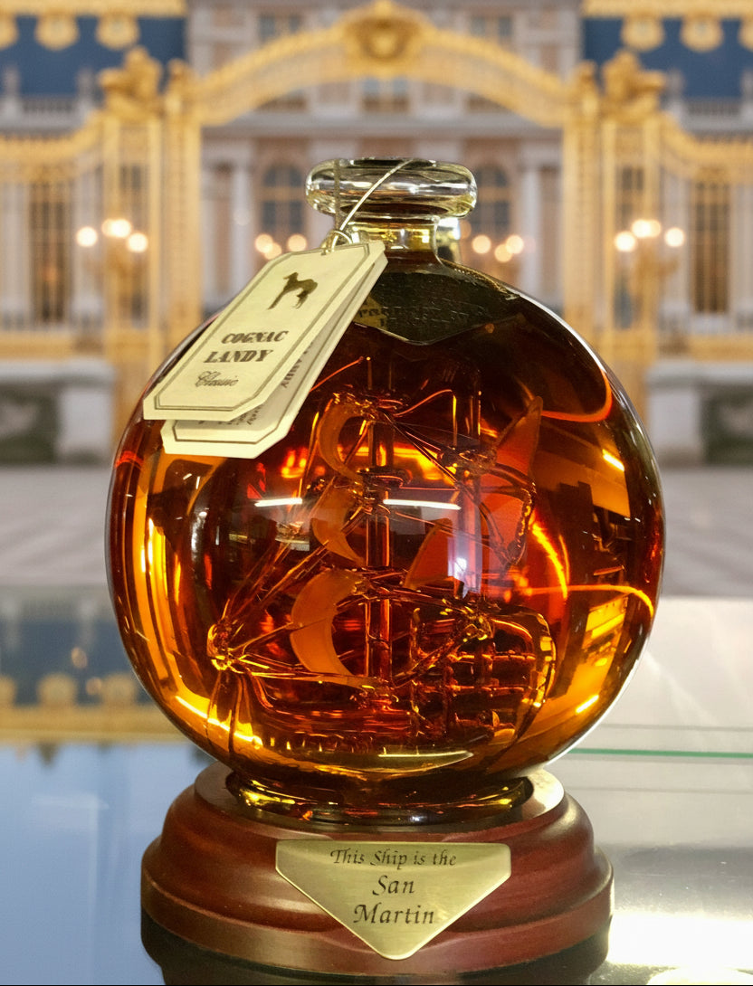 ブランデー LANDY COGNAC LION Landy 'Famous Ship Collection' San Martin Cognac – Valentine Liquors