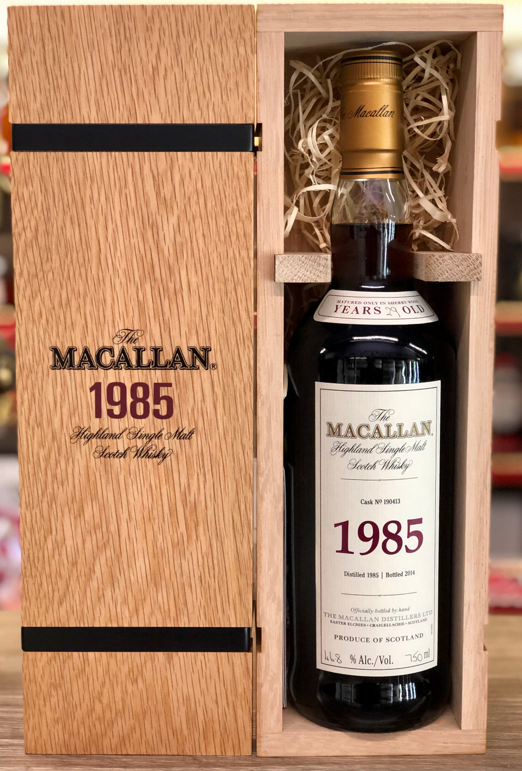 Macallan Fine & Rare 1985 Vintage Single Malt Scotch
