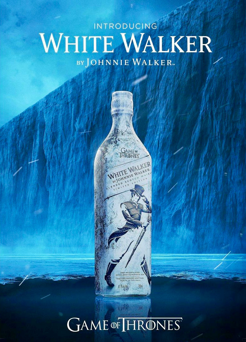 Johnnie Walker Game of Thrones Limited Edition 'White Walker'