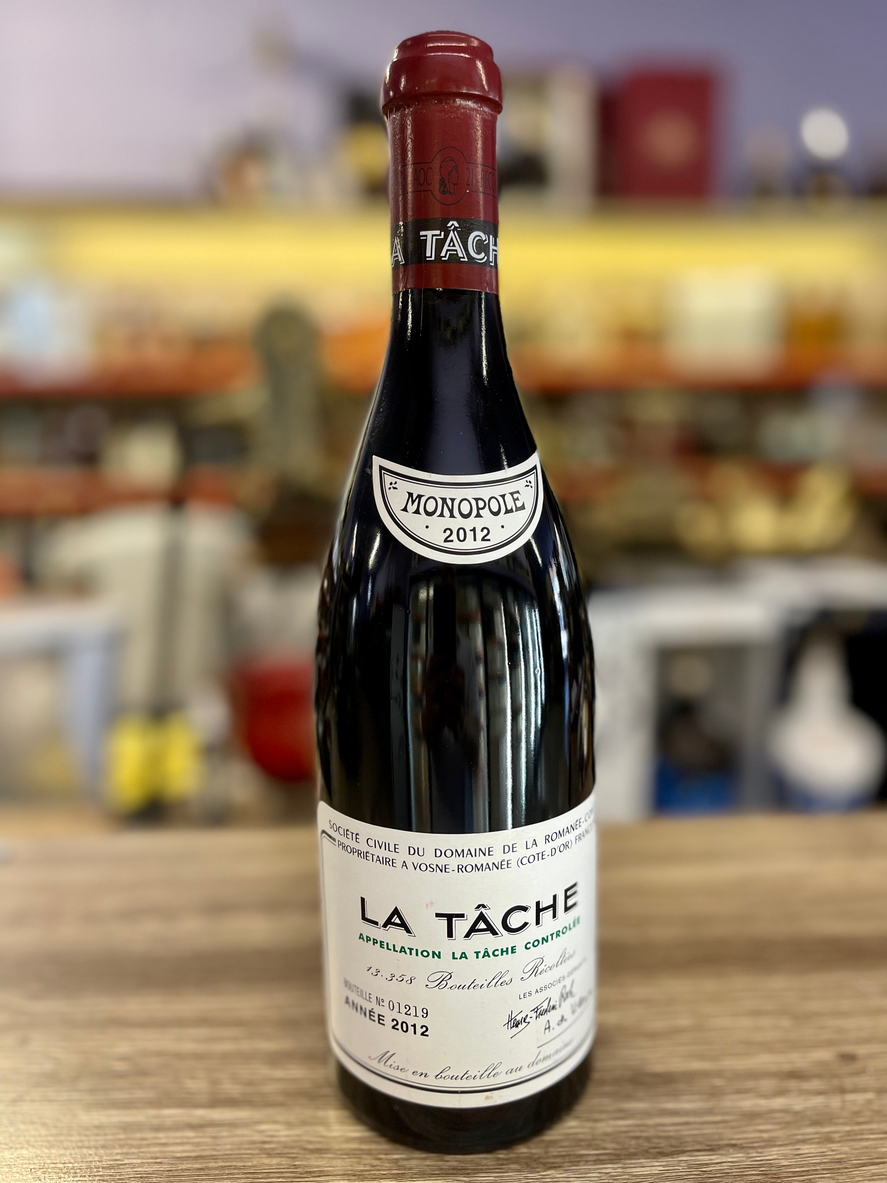 ワイン空き瓶】DRC La Tache 2012ワイン - ワイン