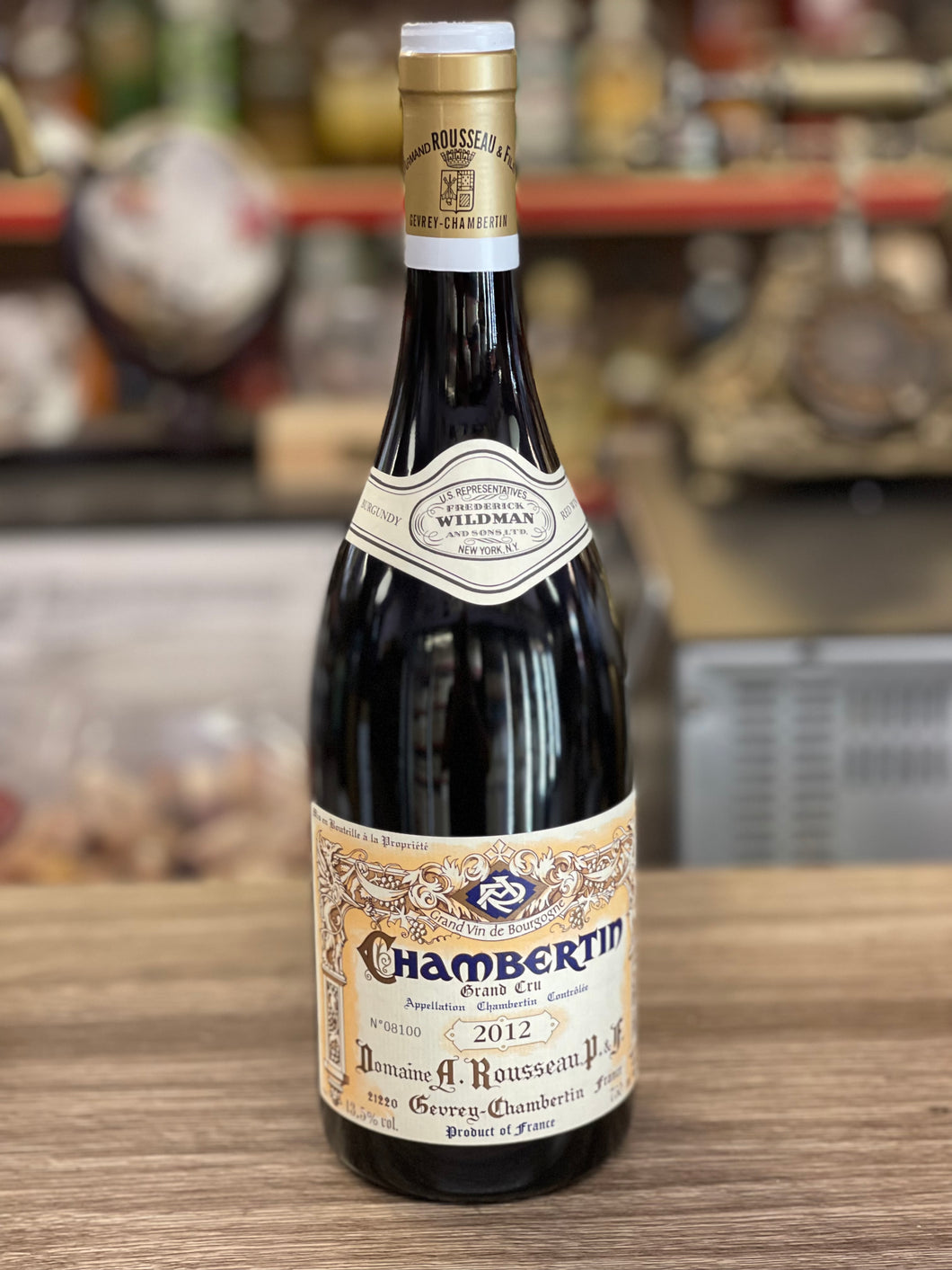 Armand Rousseau Pere et Fils Chambertin Grand Cru 2012 – Valentine