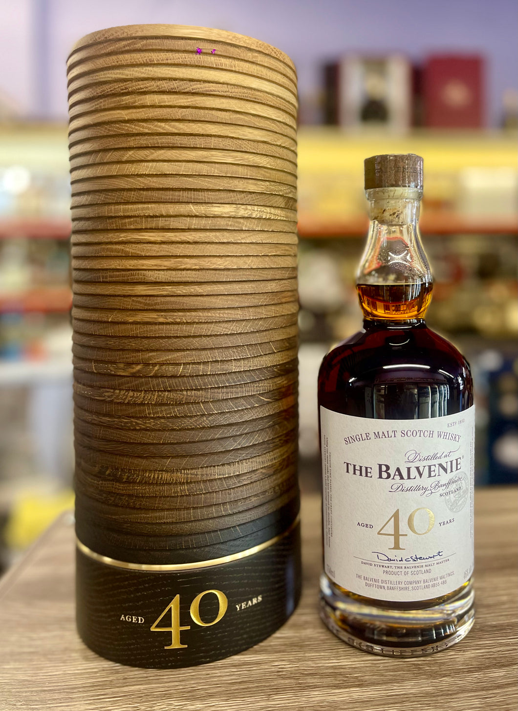 Balvenie 40 Year Old Single Malt Scotch
