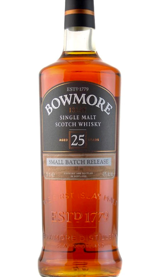 Bowmore Small Batch 25 Year Old Single Malt Scotch