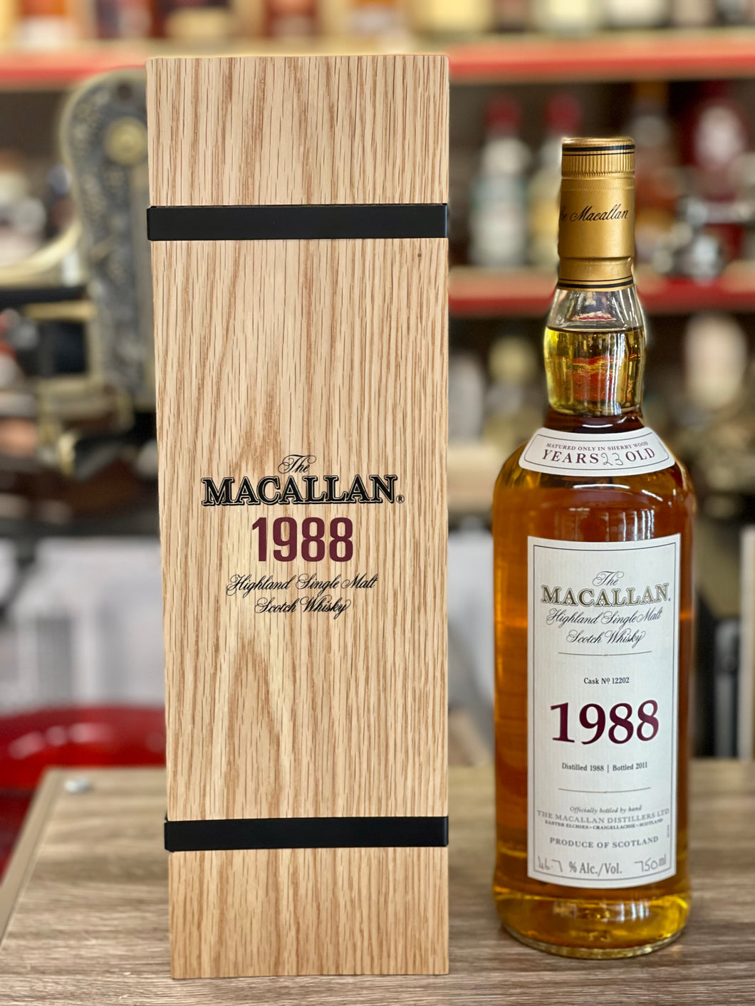 Macallan Fine & Rare 1988 Vintage Single Malt Scotch