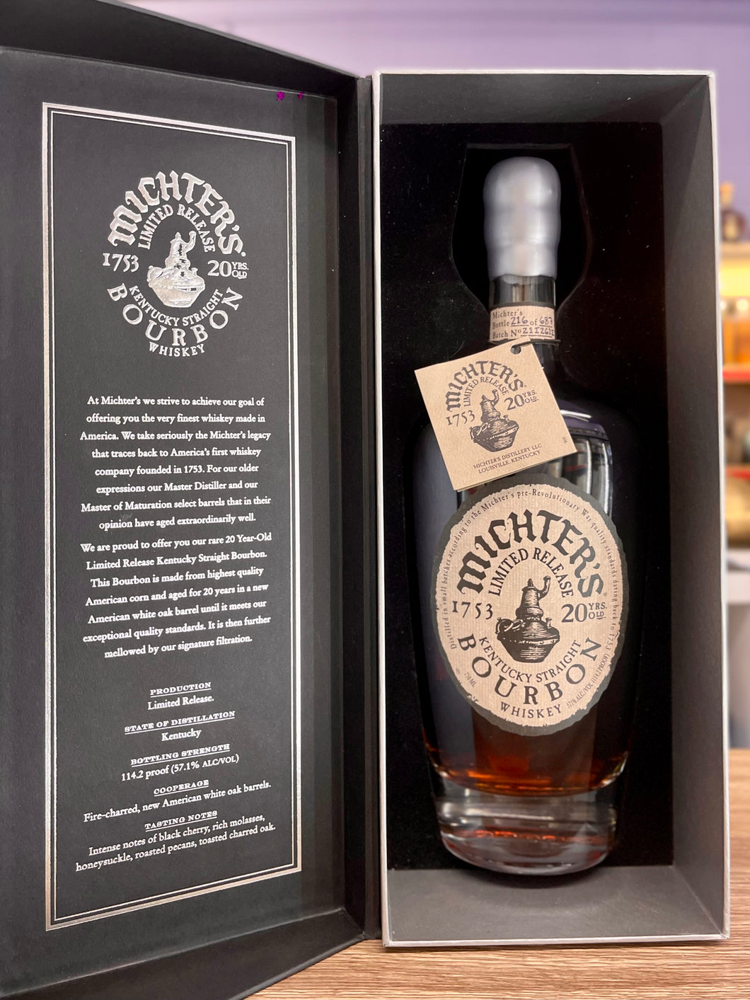 Michter's 20 Year Old Limited Release-Single Barrel Bourbon