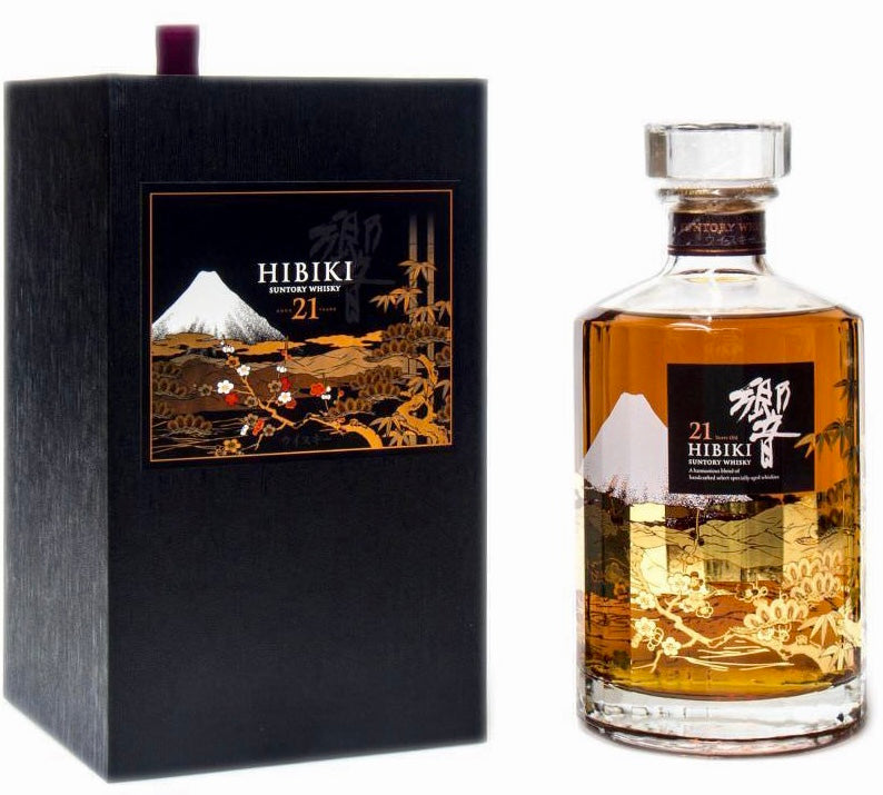 Hibiki Mount Fuji Limited Edition 21 Year Old Blended Whisky, 700 mL