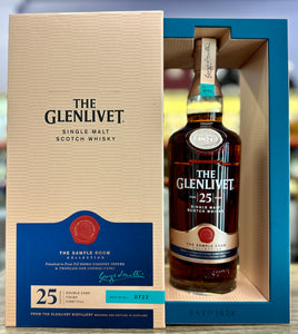 Glenlivet 'The Sample Room Collection'  25 Year Old Single Malt Scotch