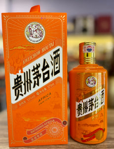 Kweichow Moutai Baijiu 375 mL, Limited Edition of 'Entering Africa'