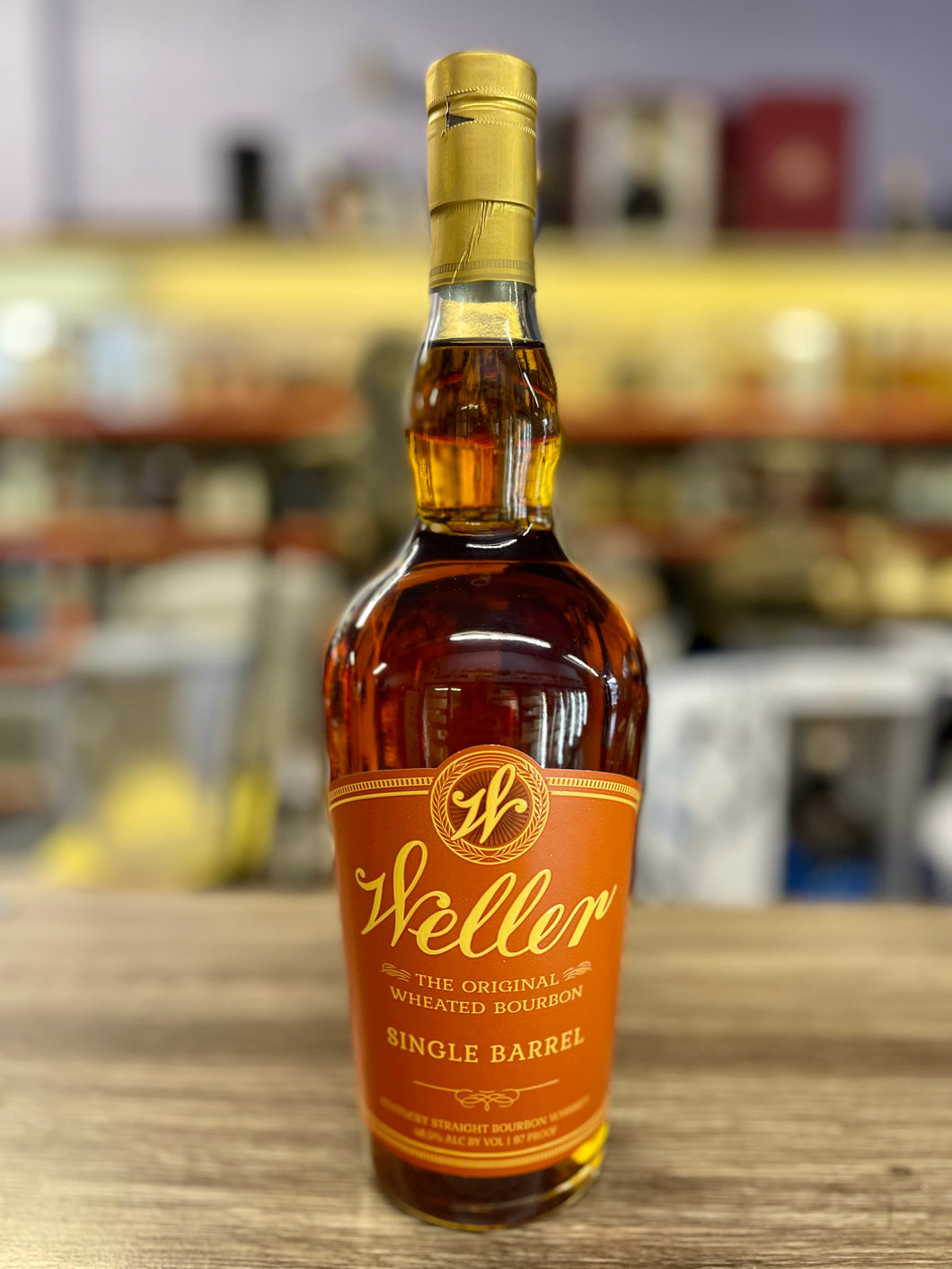 W.L. Weller Single Barrel Straight Wheated Bourbon